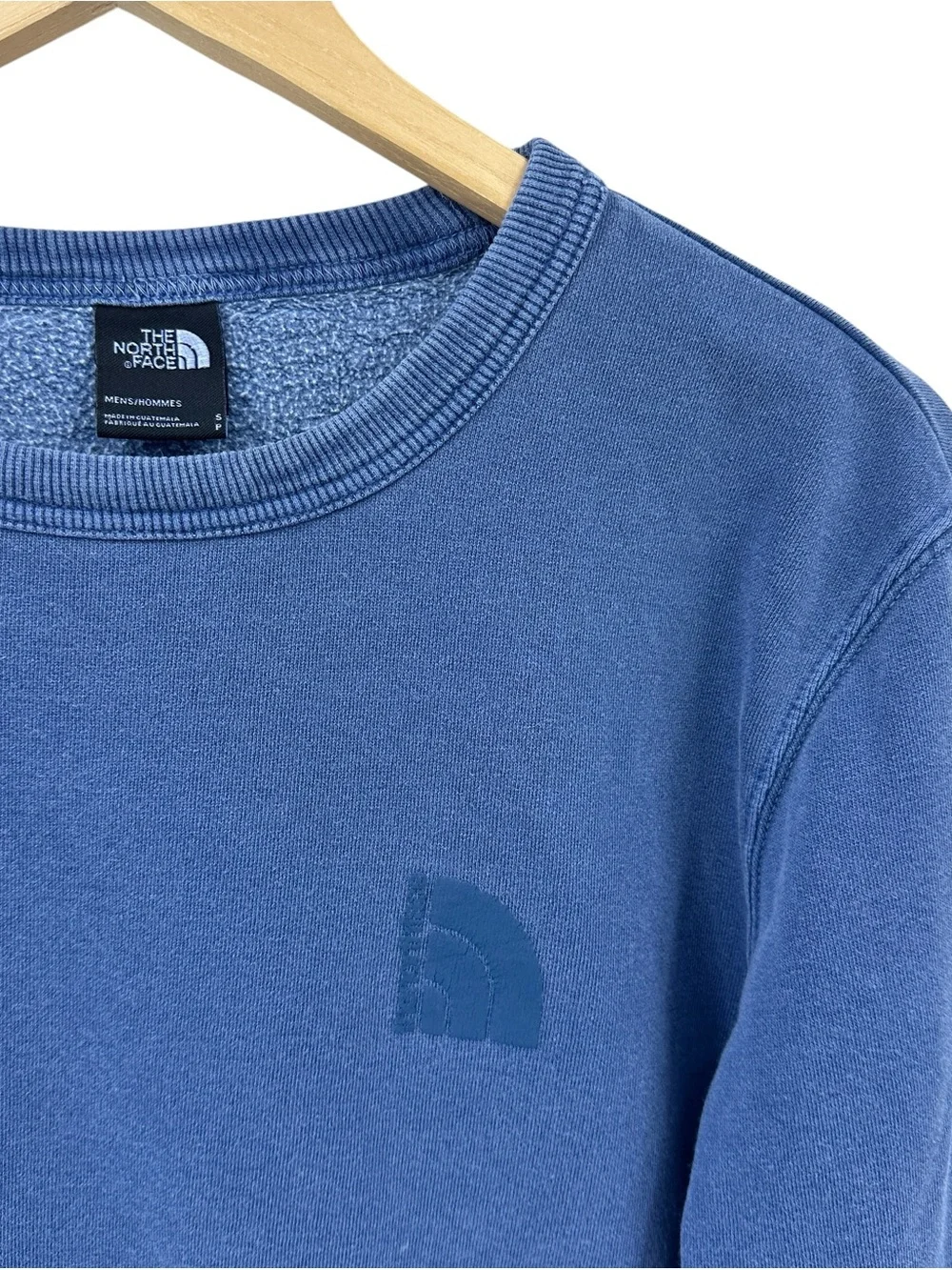 THE NORTH FACE Sweatshirt Crewneck Pullover Long Sleeve Blue